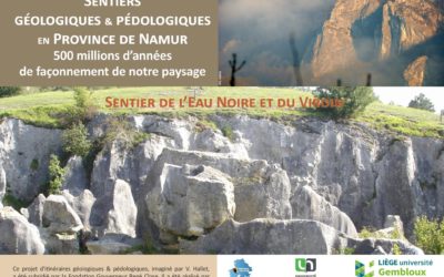 Sentiers géologiques et pédologiques en Province de Namur