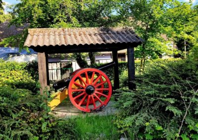 Extérieur canon Musée Cul-des-Sarts Couvin