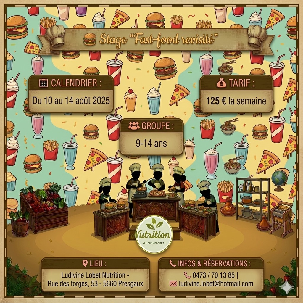 stage fast food revisité